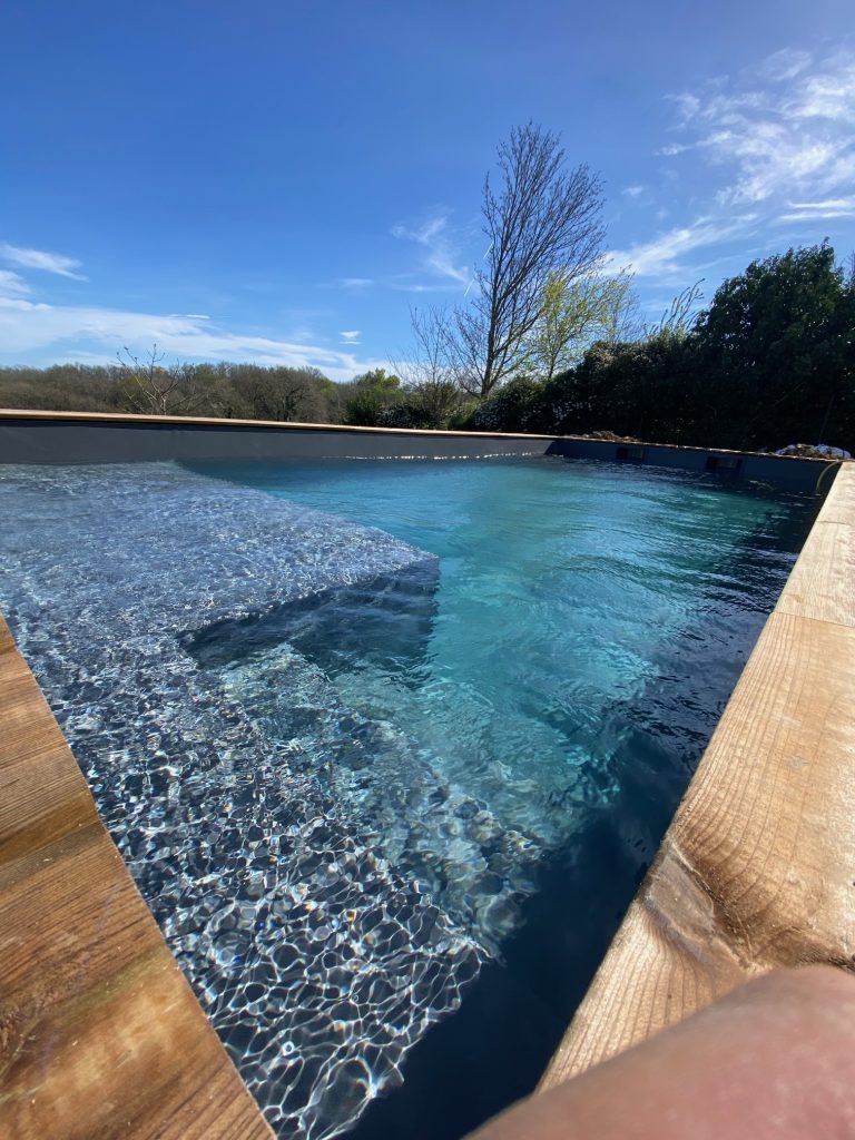 liner gris anthracite piscine